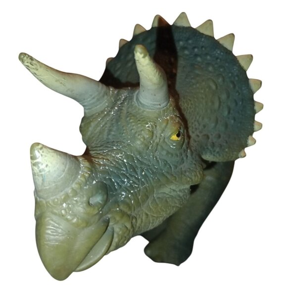 1990s Jurassic ParK 3pc T-Rex JP06 Stegosaurus JP07 Triceratops JP08 Vintage W/O - Picture 4 of 16